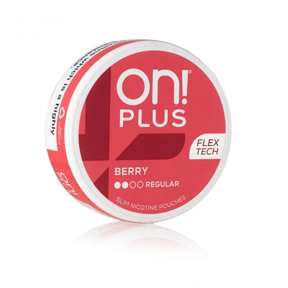  Berry Nicotine Pouches by On! Plus 